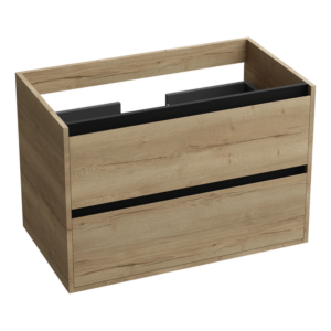 Badrumsskåp Väggmonterad Minnesota Wood Black 80,5
